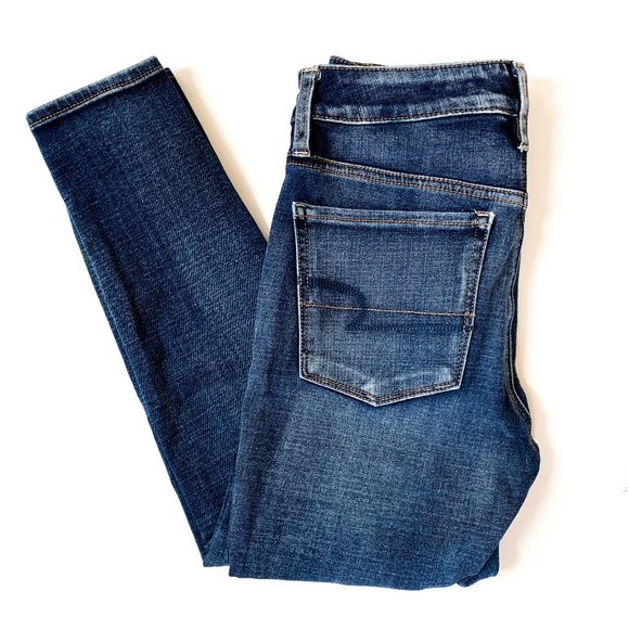 American Eagle Outfitters Denim - American Eagle High Rise Distressed Skinny Jeans
